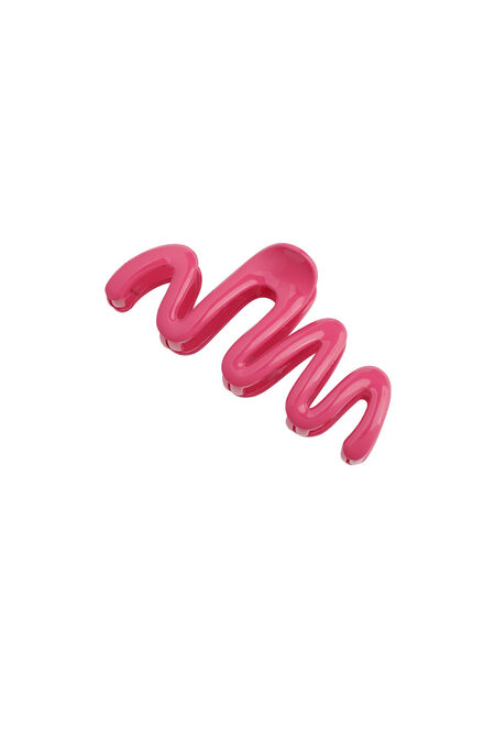 Hair clip aesthetic zigzag