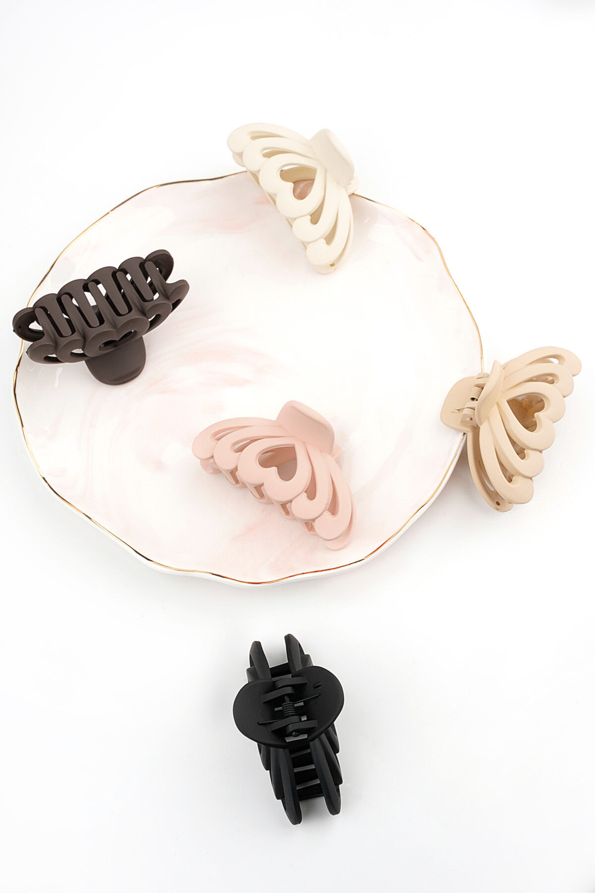 Fermaglio per capelli multi cuore h5 Immagine2