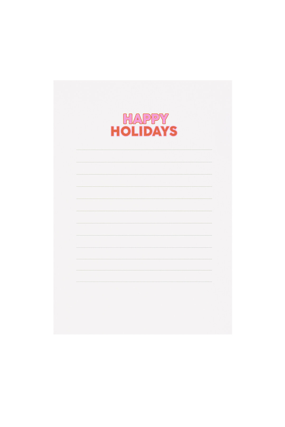 Christmas greeting card fa la la Picture2