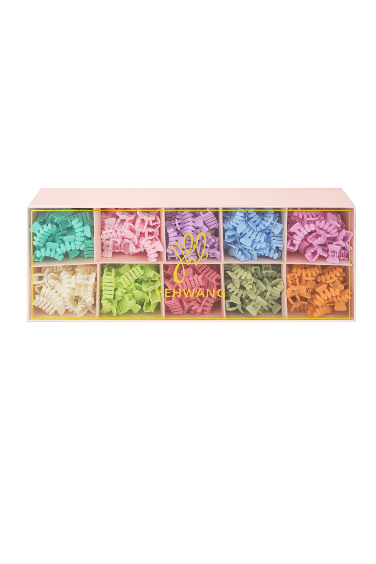 Set di fermagli per capelli estivi a zigzag - multi chiaro h5 Immagine2
