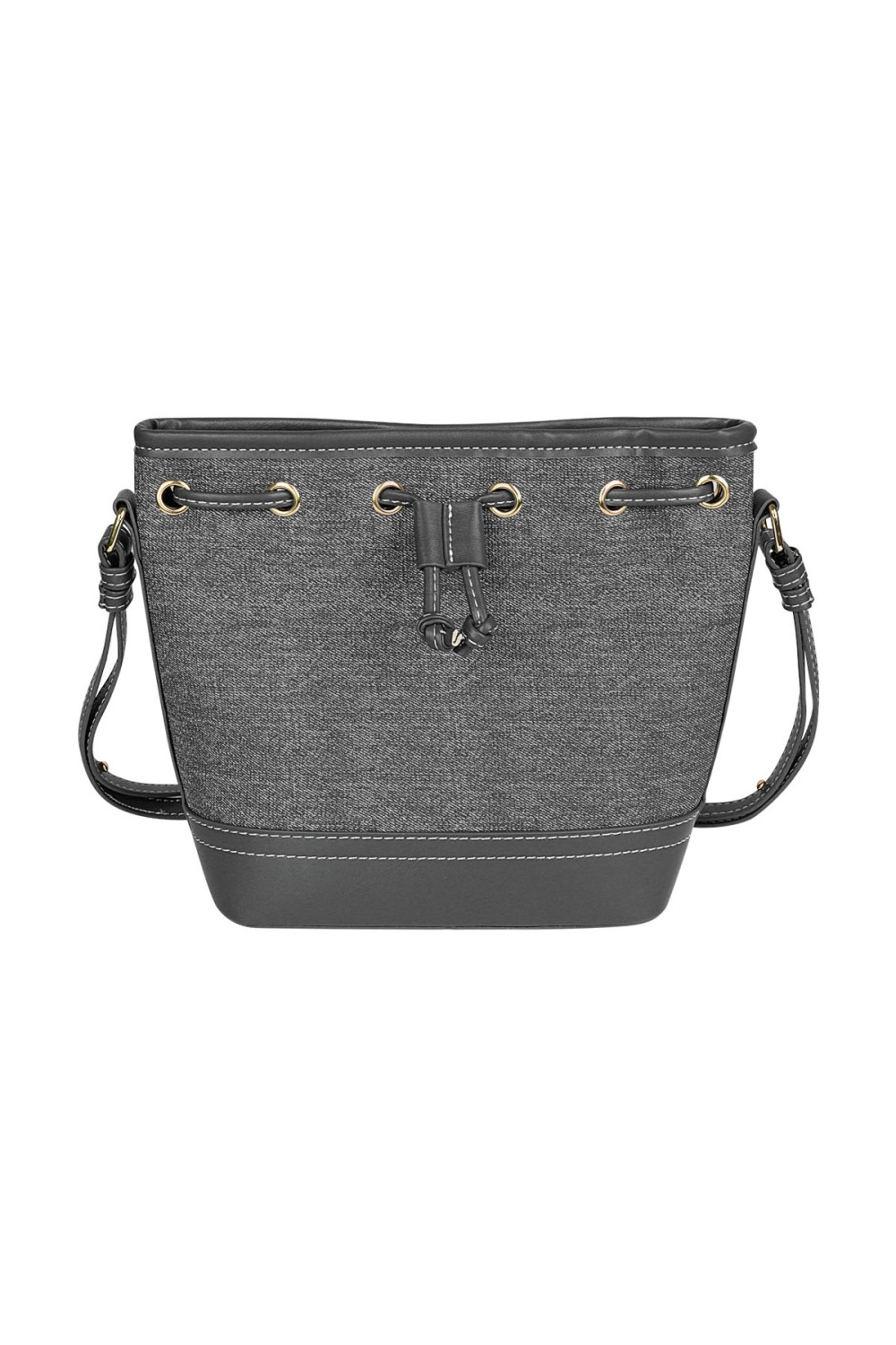 Denim Bucket Bag 