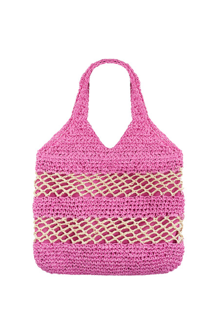 Beach bag colorful rebel