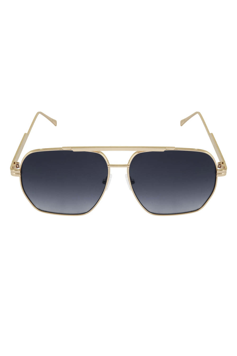 Sommersonnenbrille Aus Metall – Schwarz Und h5Bild4