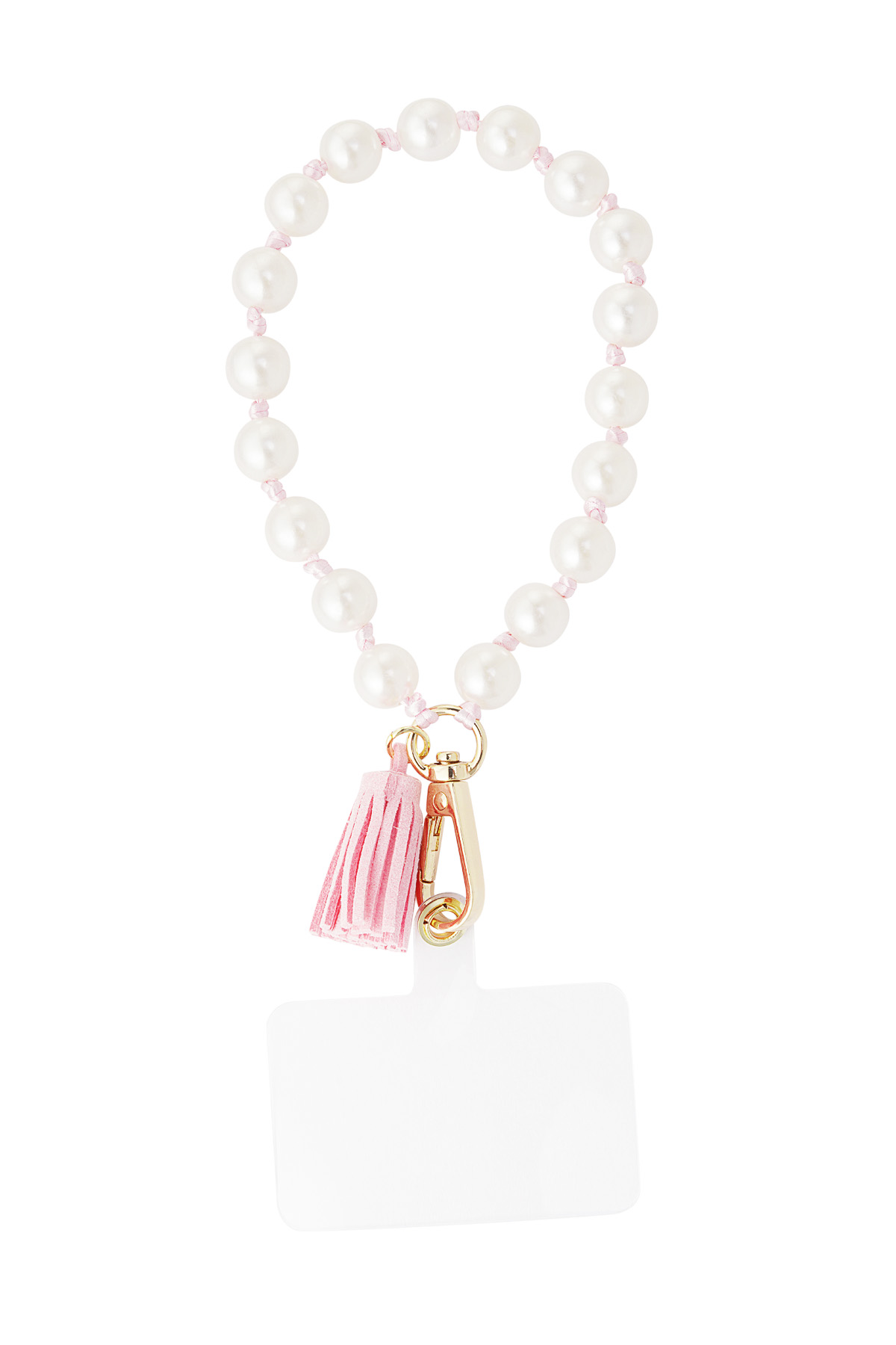 Phone cord girly pearl 