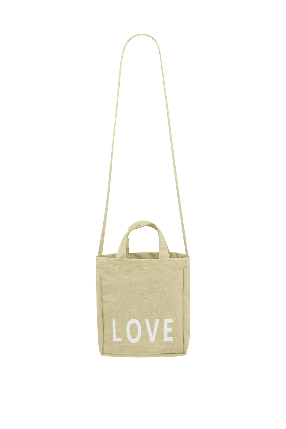 Small canvas bag love Picture6