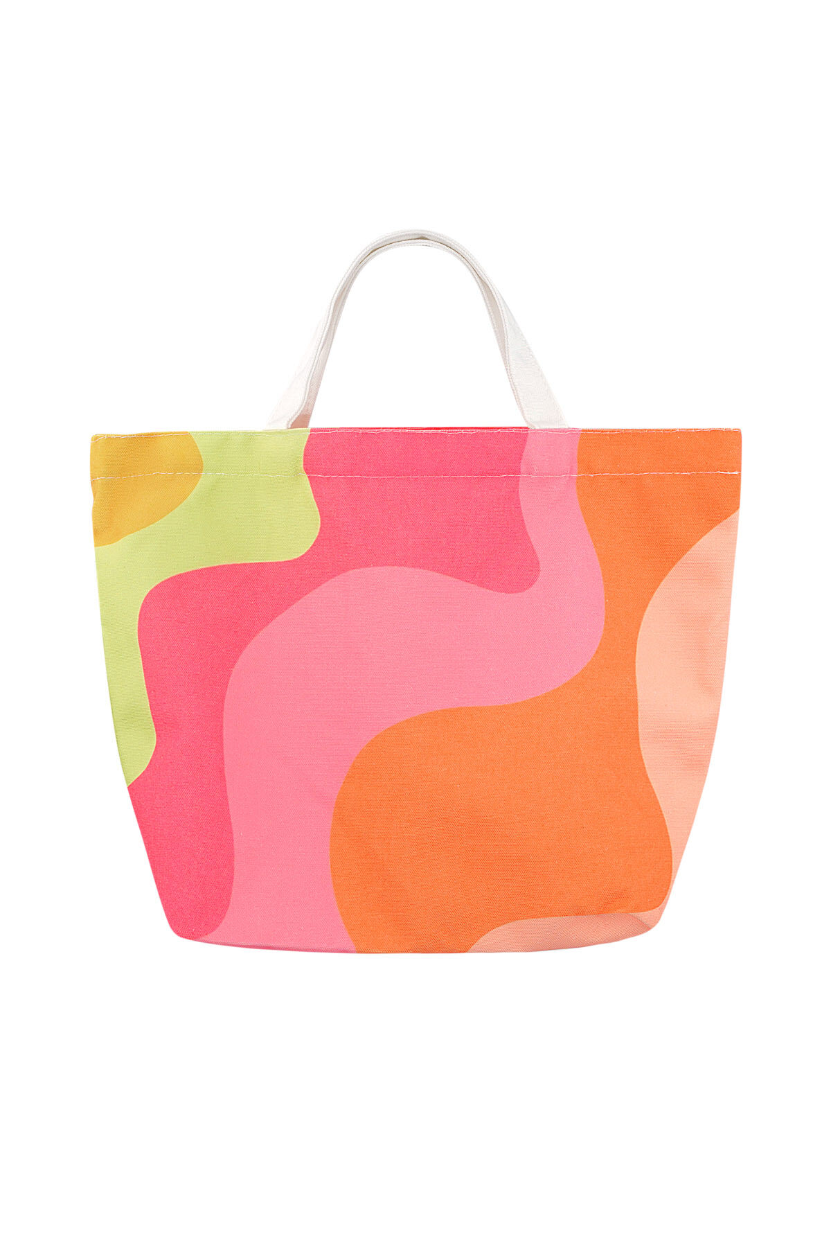 Cabas en toile colorbomb - multi h5 