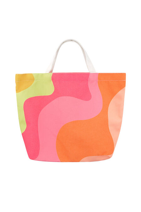 Canvas shopper colorbomb - multi