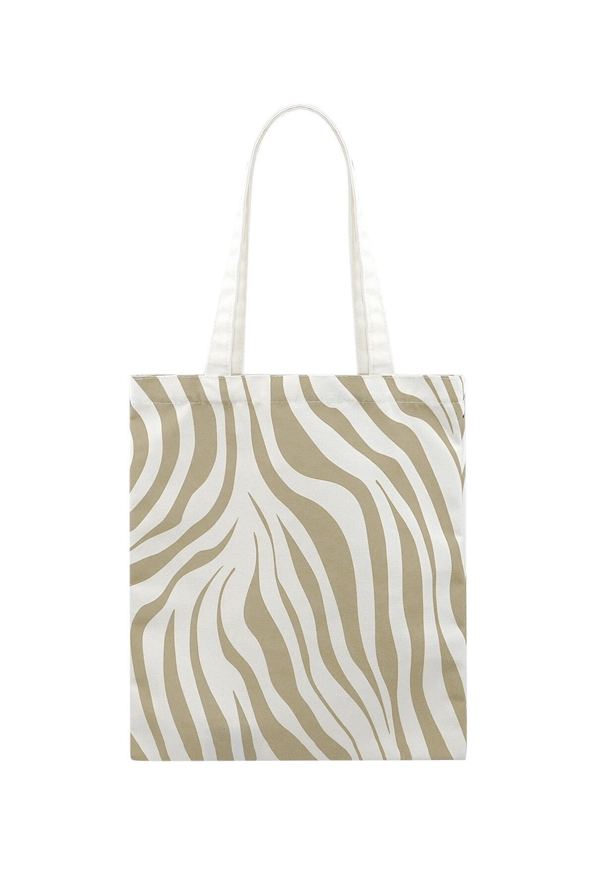 Canvas shopper zebra print h5Picture4