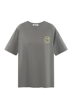Cotton Women's T-shirt Oversized Graphic Print h5