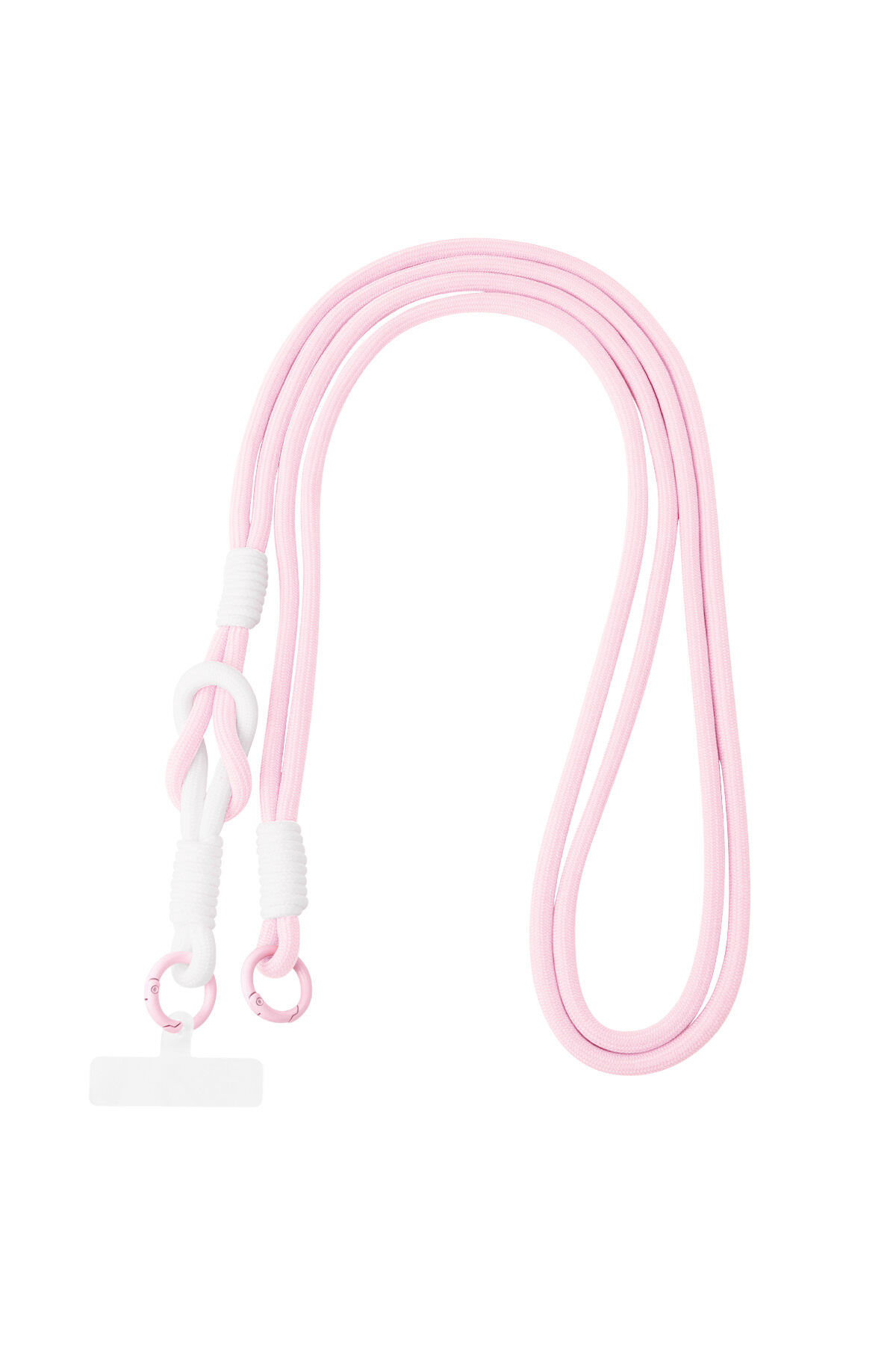 Cable telefónico de verano - rosa y rosa claro 