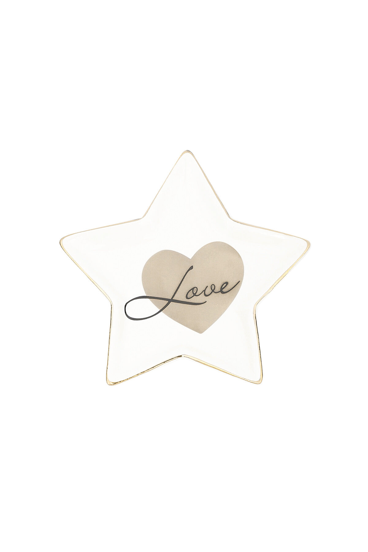 Vitrina de cristal Estrella del amor 