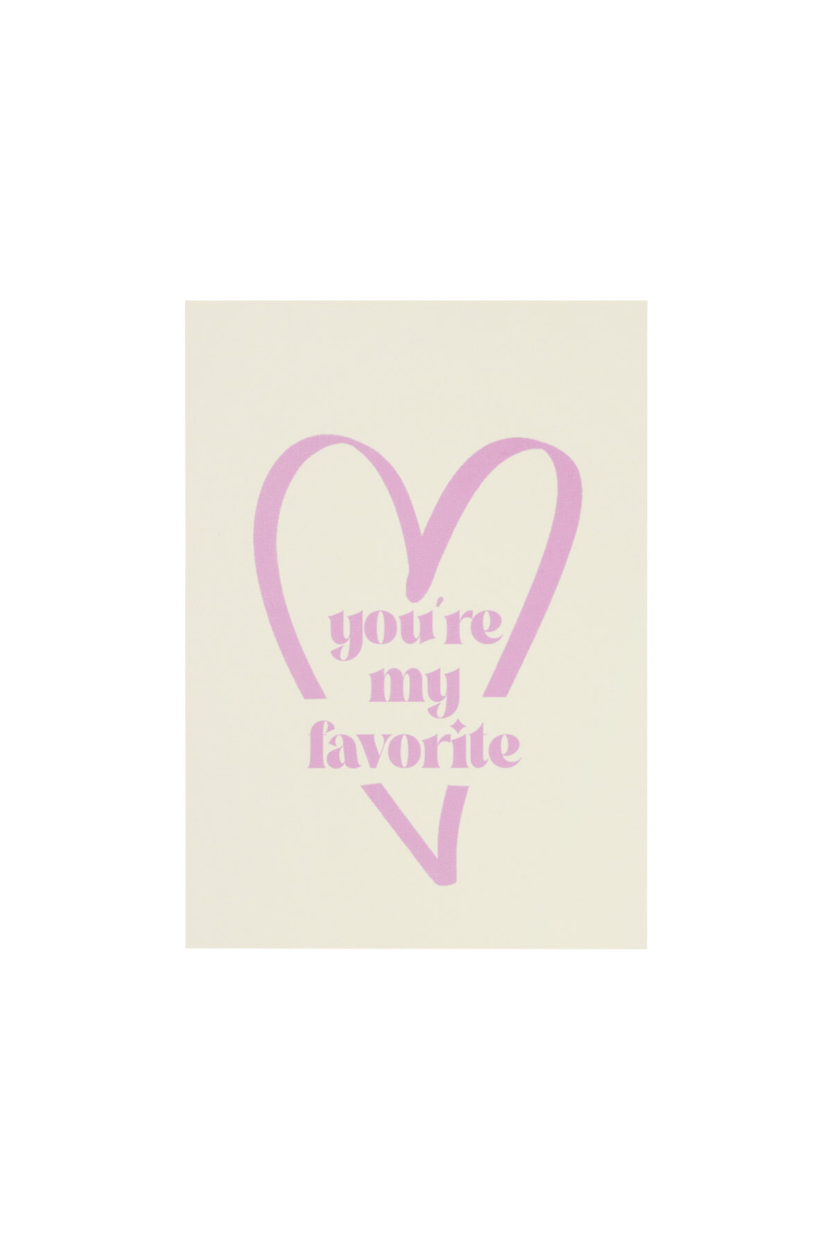 You are my favorite cards - Off white h5 