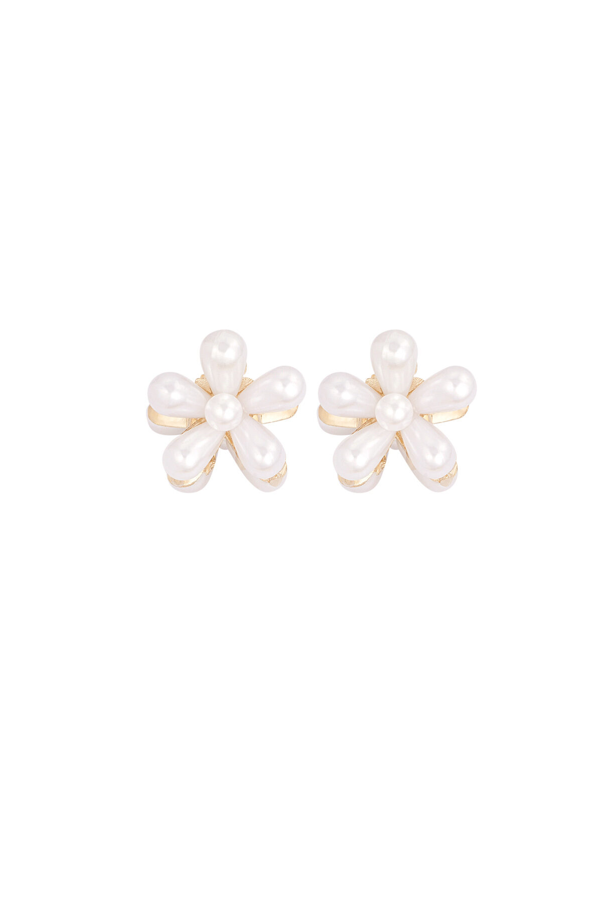 pearl flower hair clip 2
