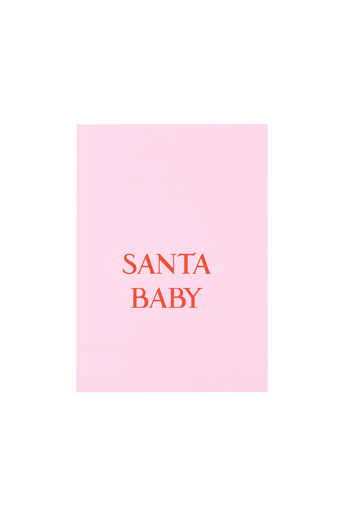 Christmas card santa baby h5 