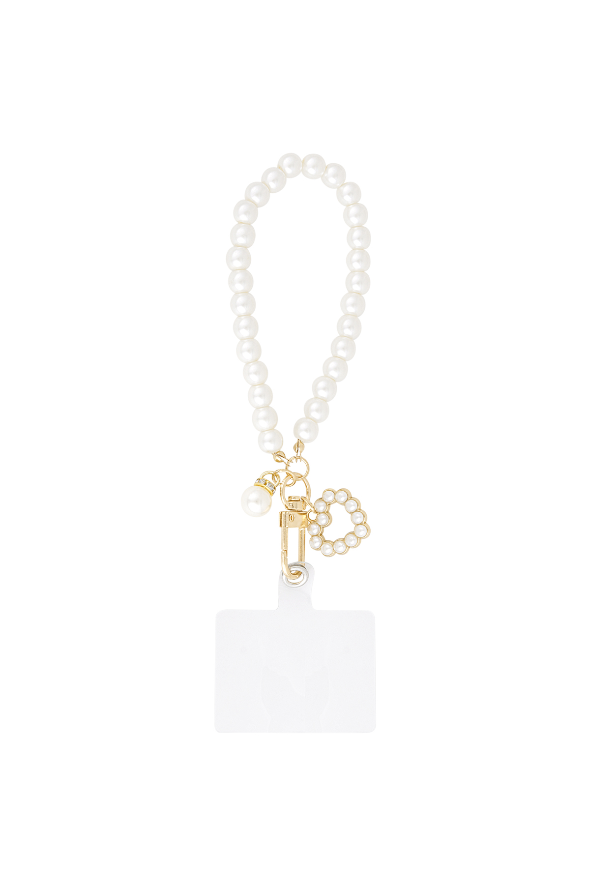 Cavo telefonico Loving Pearl - Colore oro bianco 