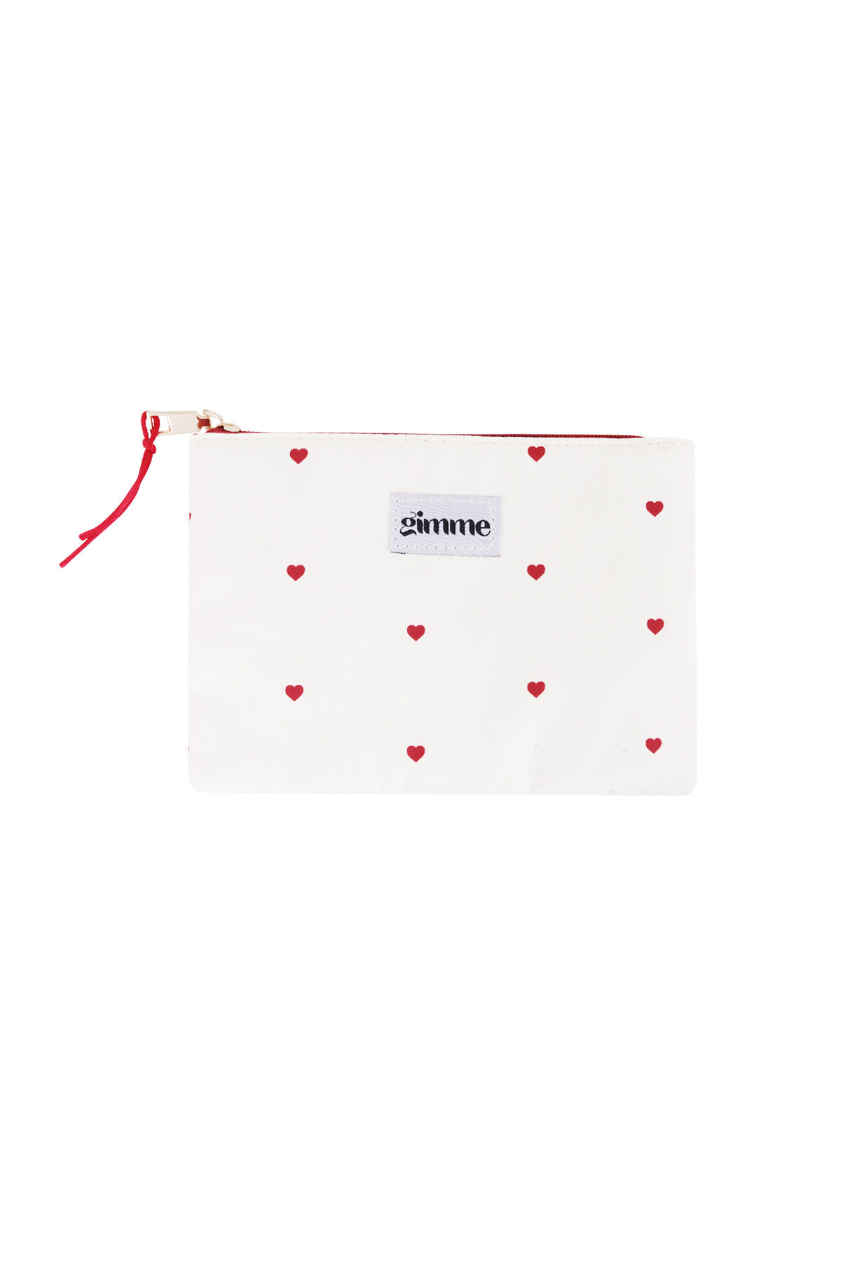 Borsa da toilette piatta cuori h5 