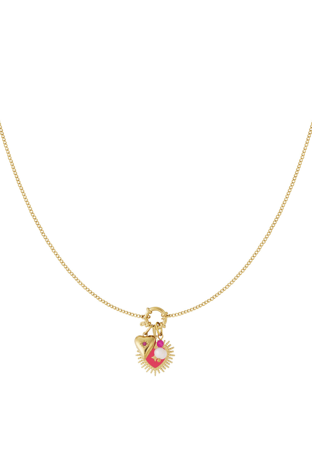 Sun of heart DIY necklace Picture5