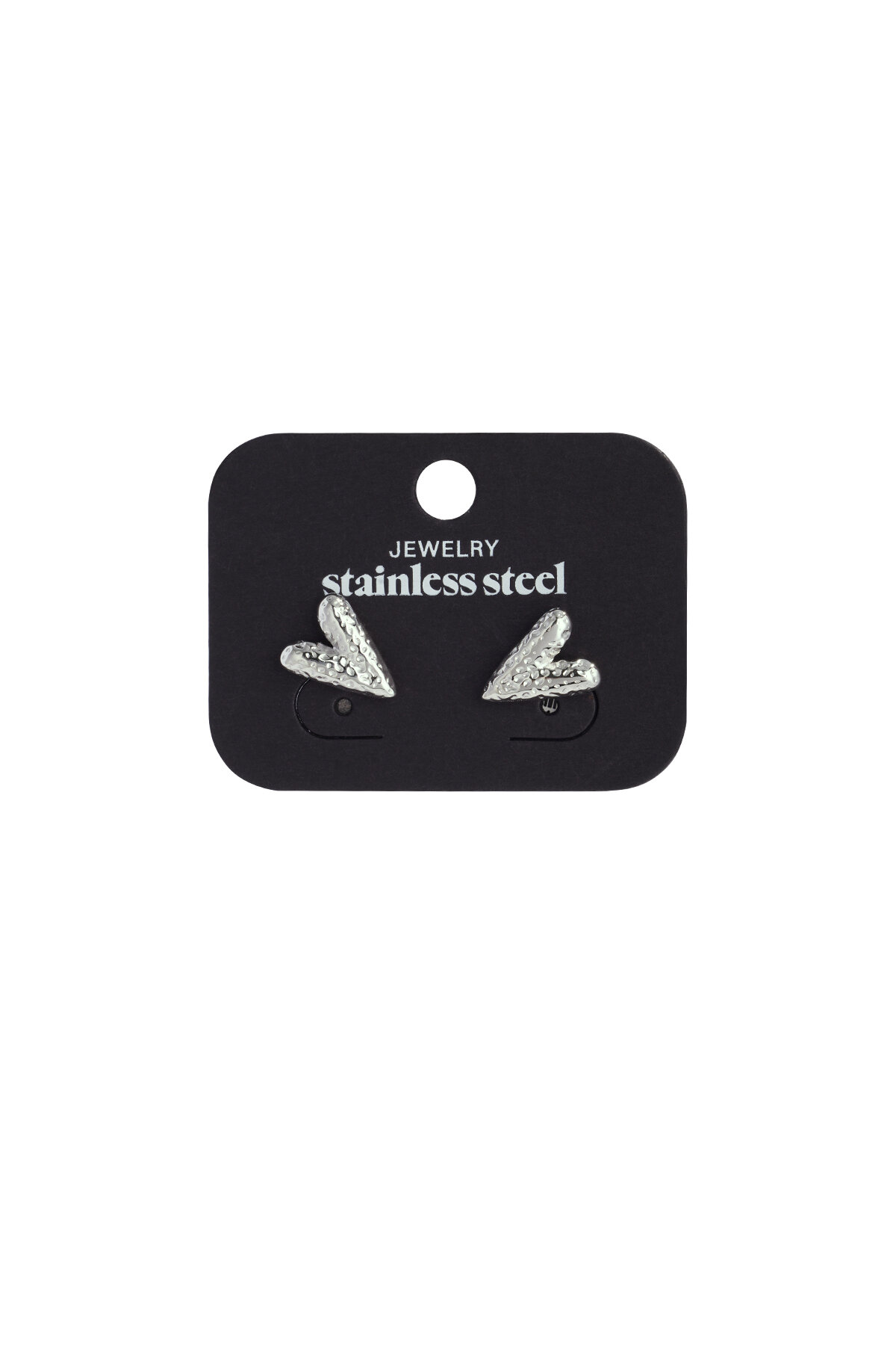 heart stud earrings with structure h5Picture6