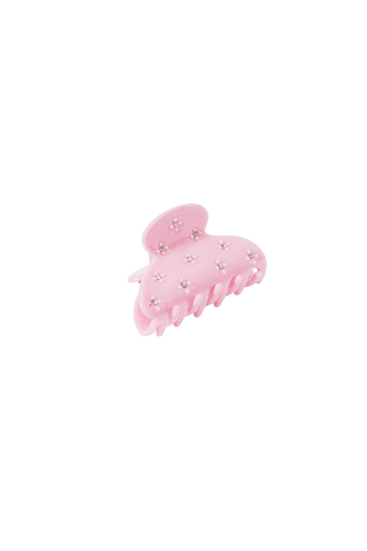 Mini molletta per capelli con glitter 2
