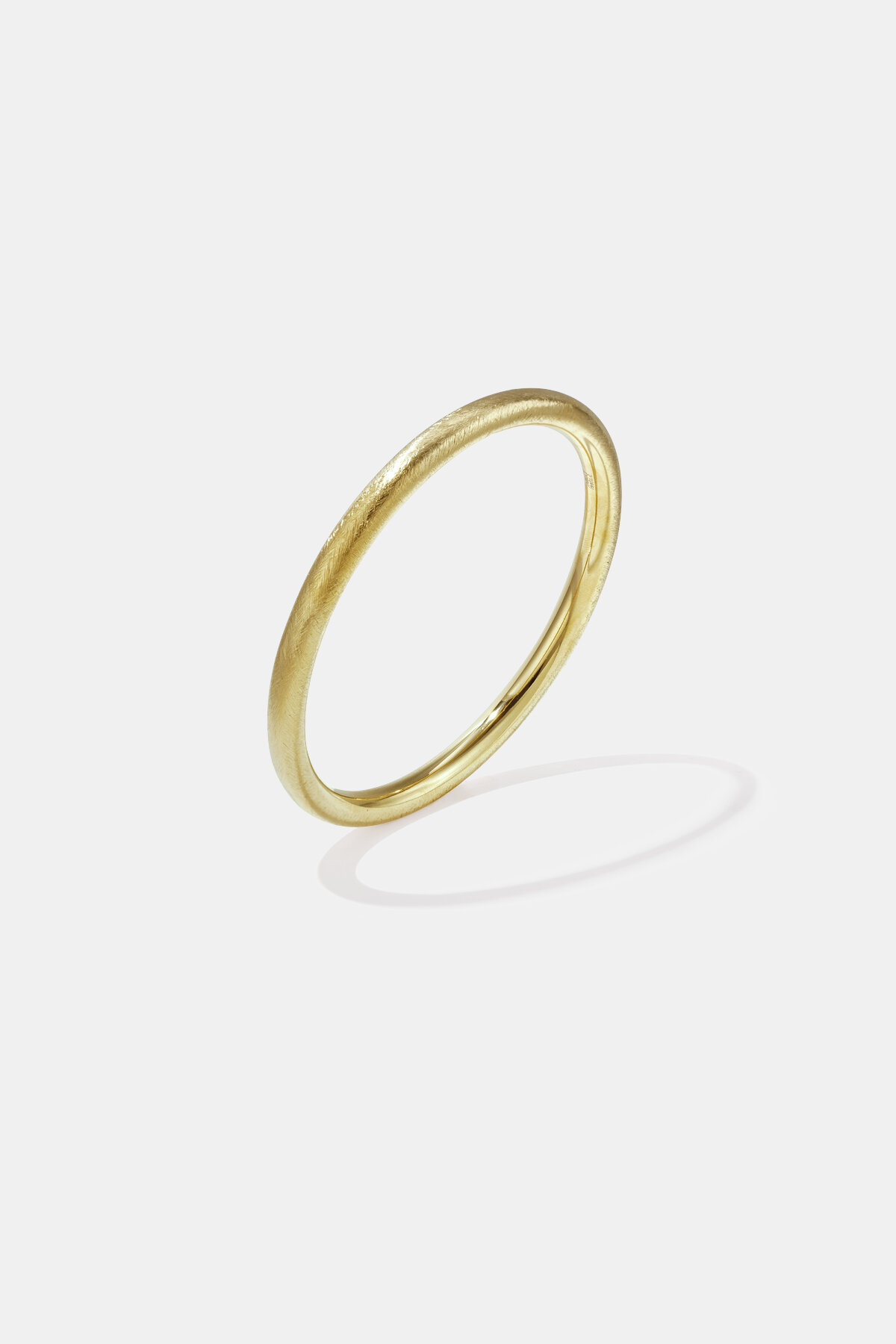 Bangle with brushed effect - 6 mm 2