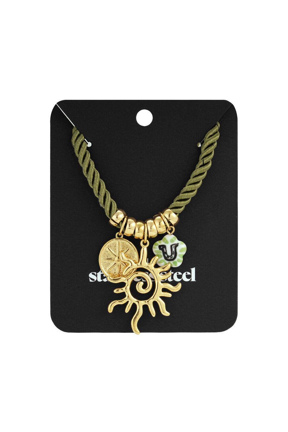 Polyester Pendant necklaces sun Casual Daily Simple Series Women's jewelry h5Picture4
