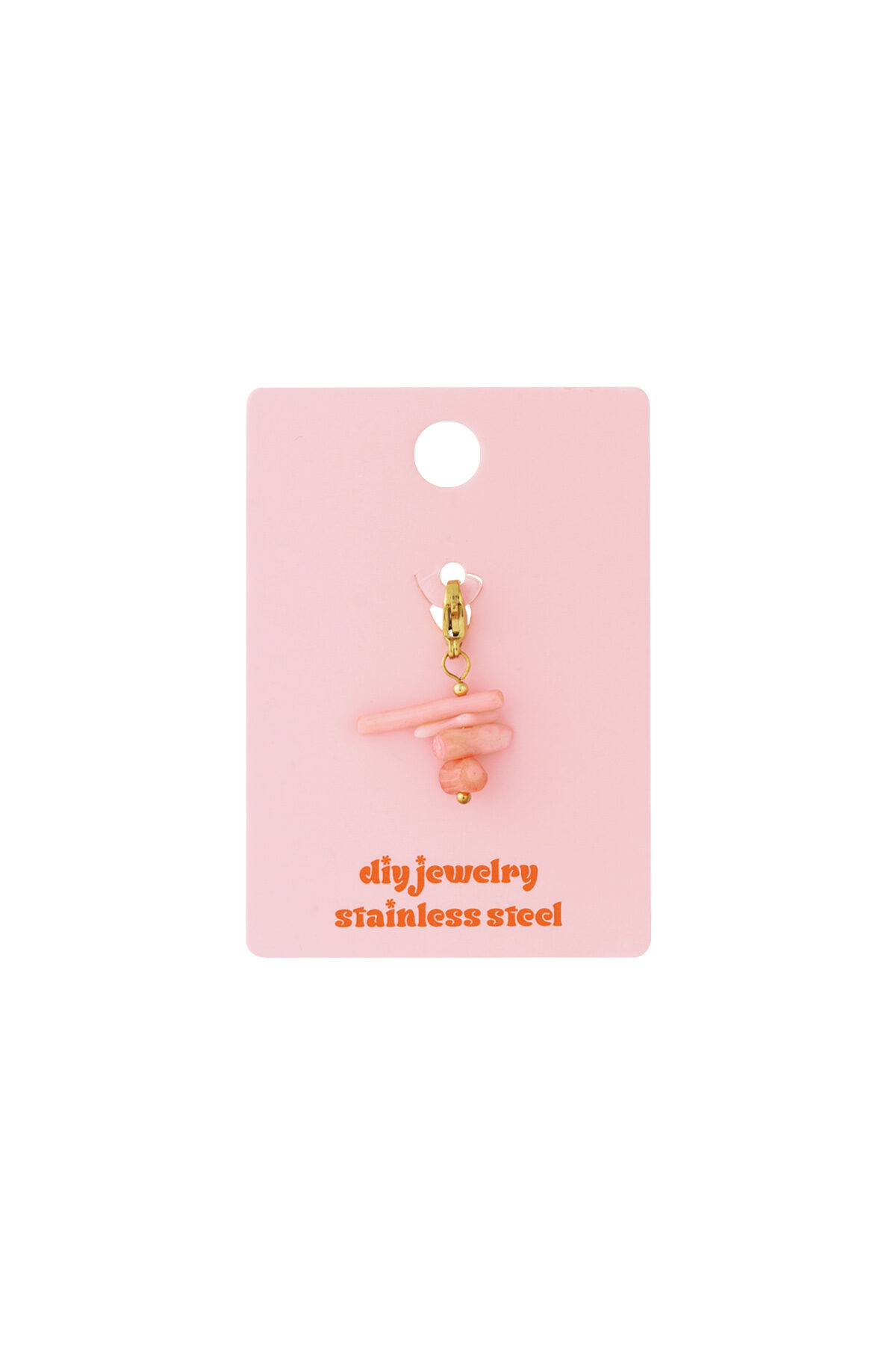 Dije DIY de joyería de marea rosa h5 Imagen4