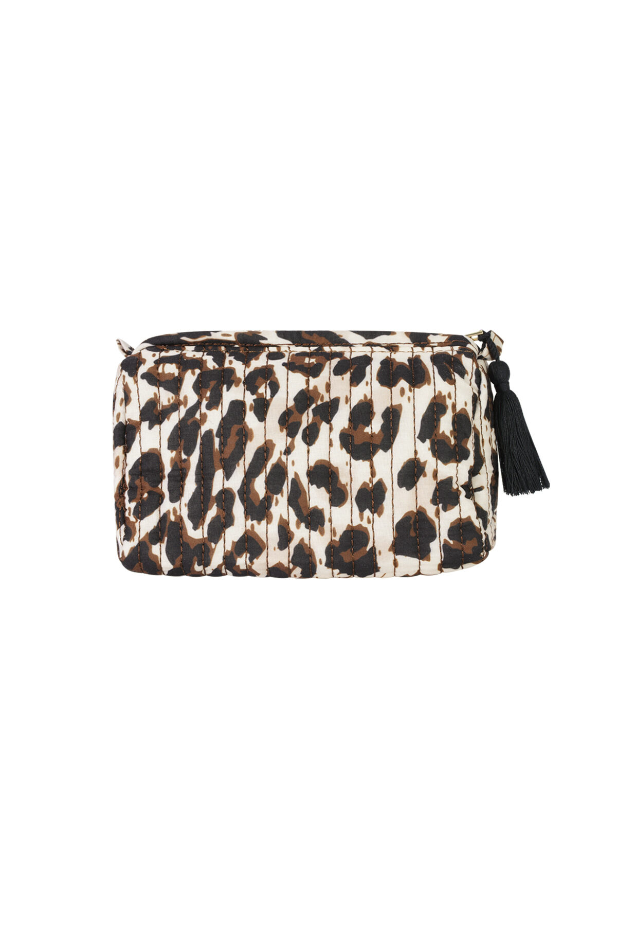 Bolsas de maquillaje con estampado de leopardo para uso diario, poliéster, accesorios de uso diario 2