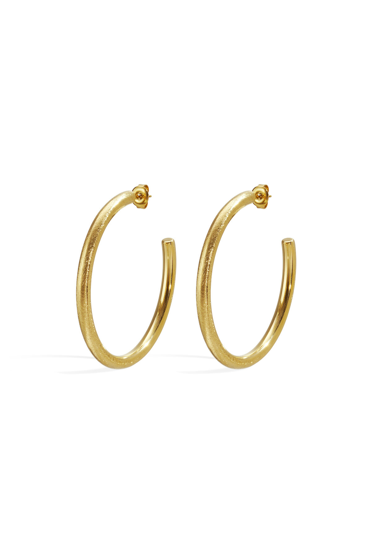 Pendientes de aro circulares, serie casual, diarios y sencillos, joyería para mujer. 2
