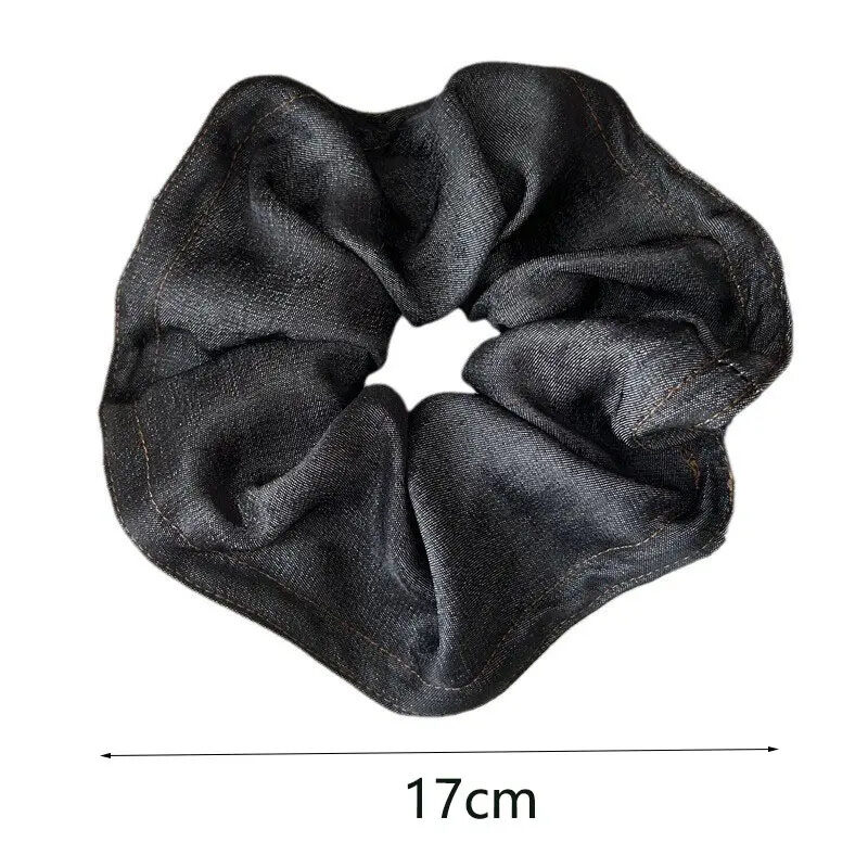 1 Piece Simple Series Casual Solid Color Fabric Women's Scrunchies Picture2