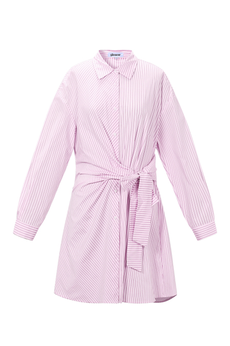 Knotted Blouse Dress 2