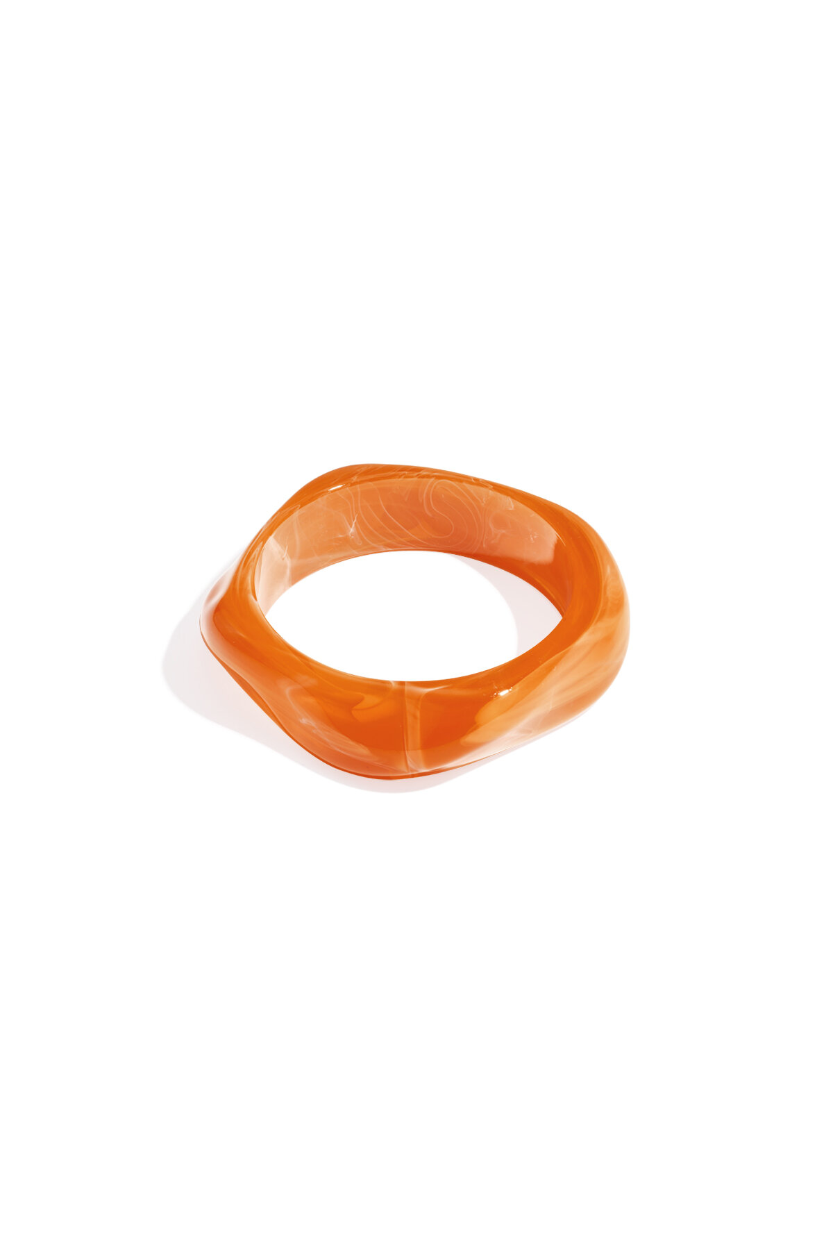 Acrylic Bangles Solid Color Casual Daily Simple Series Women's jewelry h5Picture3