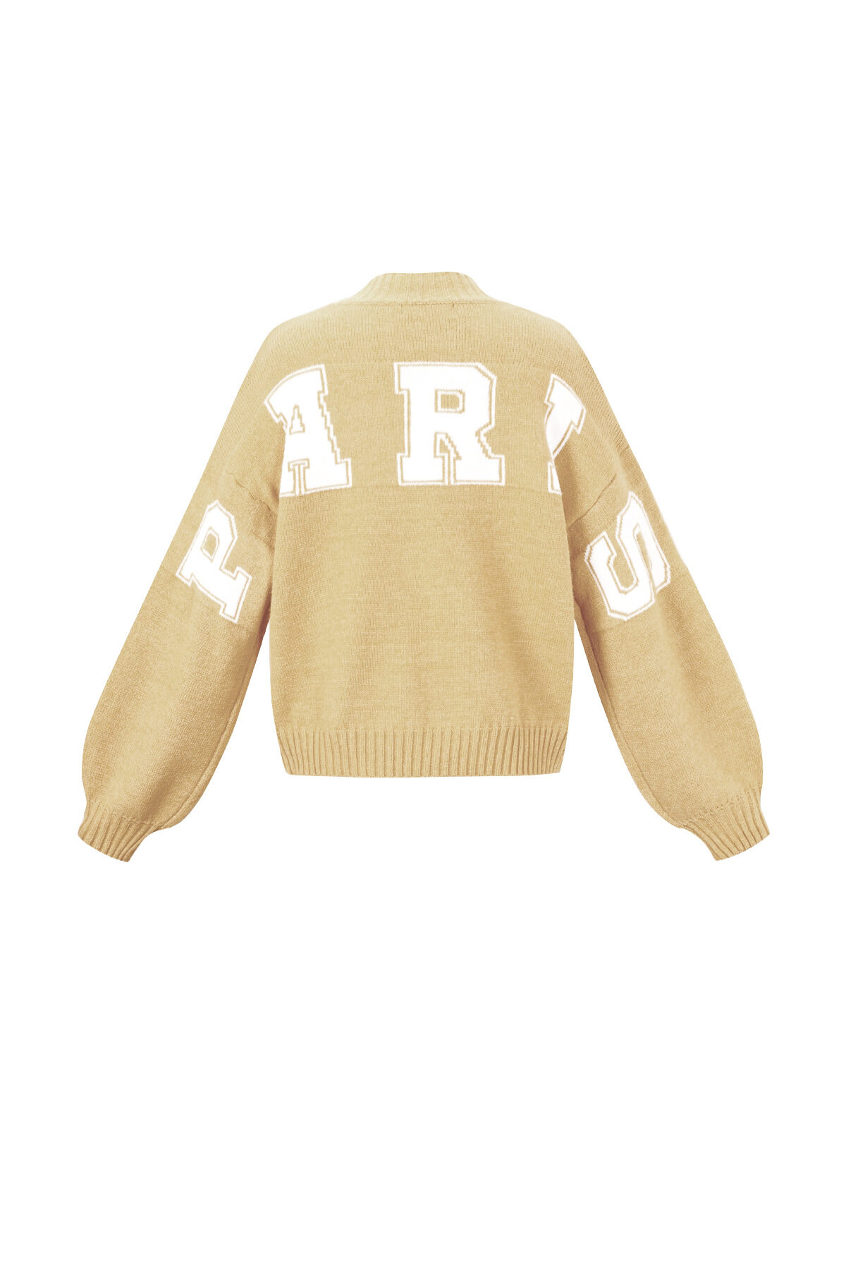 Knitted Polyester Fiber Women's Knit Sweater Casual Letters h5 Picture3