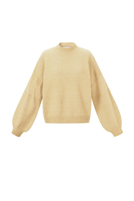 Gestrickte Polyesterfaser Damen Strickpullover Casual Letters 2