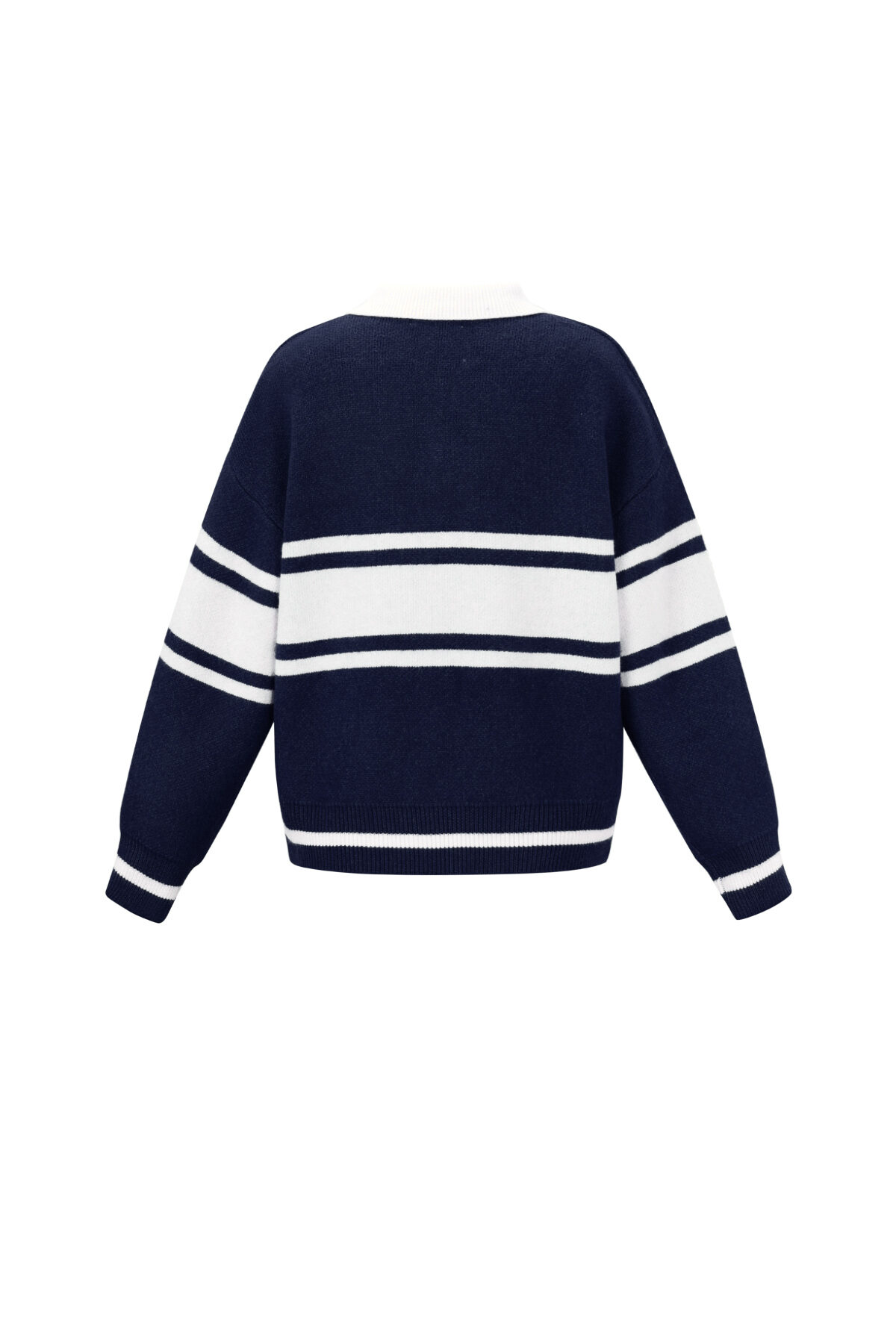 Gestrickte Polyesterfaser Damen Strickpullover Sporty Letters Bild3