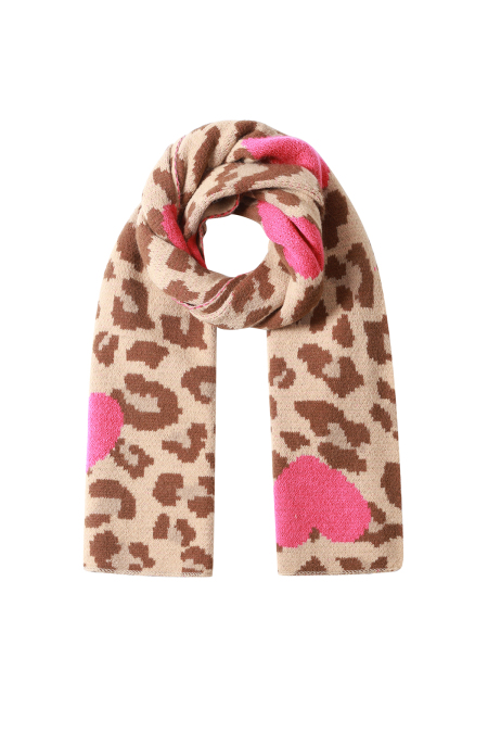 Winter scarves Heart Casual Acrylic Daily Accessories 2