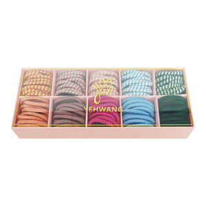 Bracciale con fiocchi per capelli Multi Polyester h5