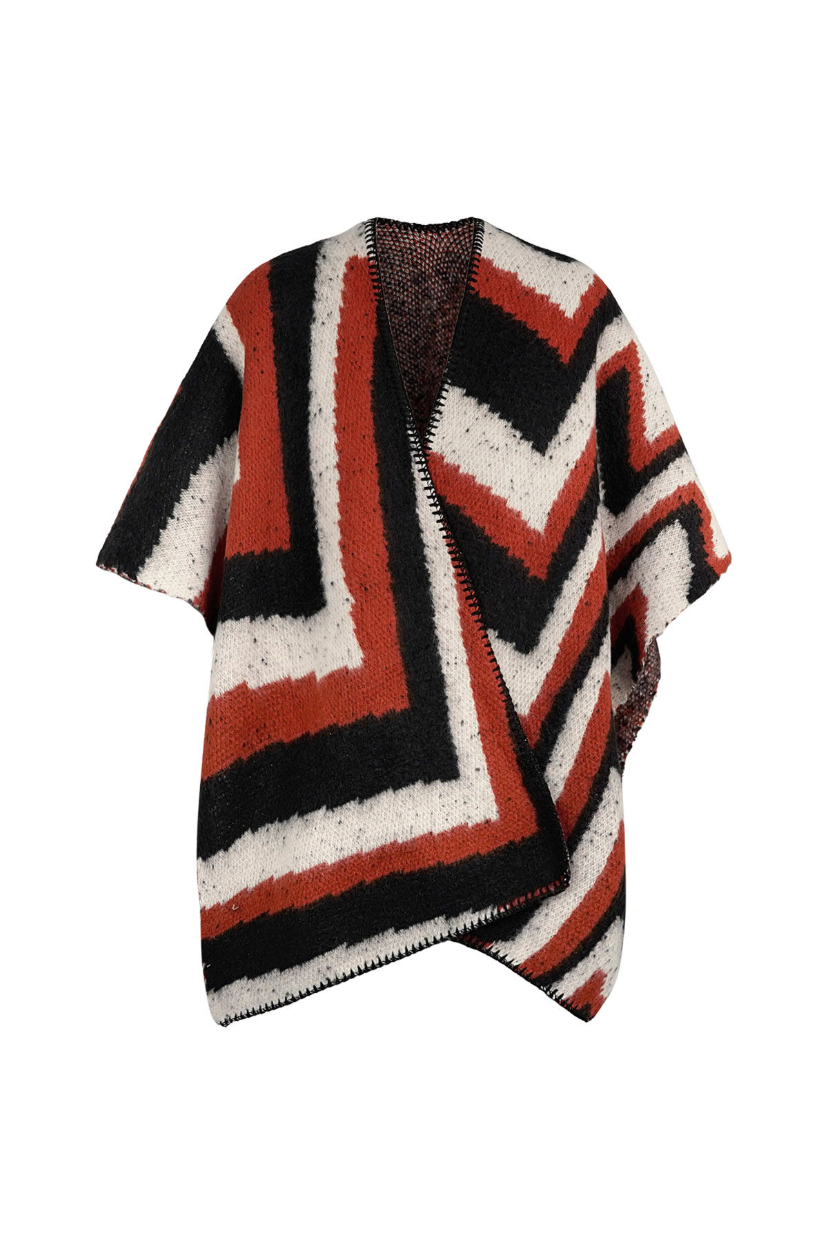 Organic print shawl 