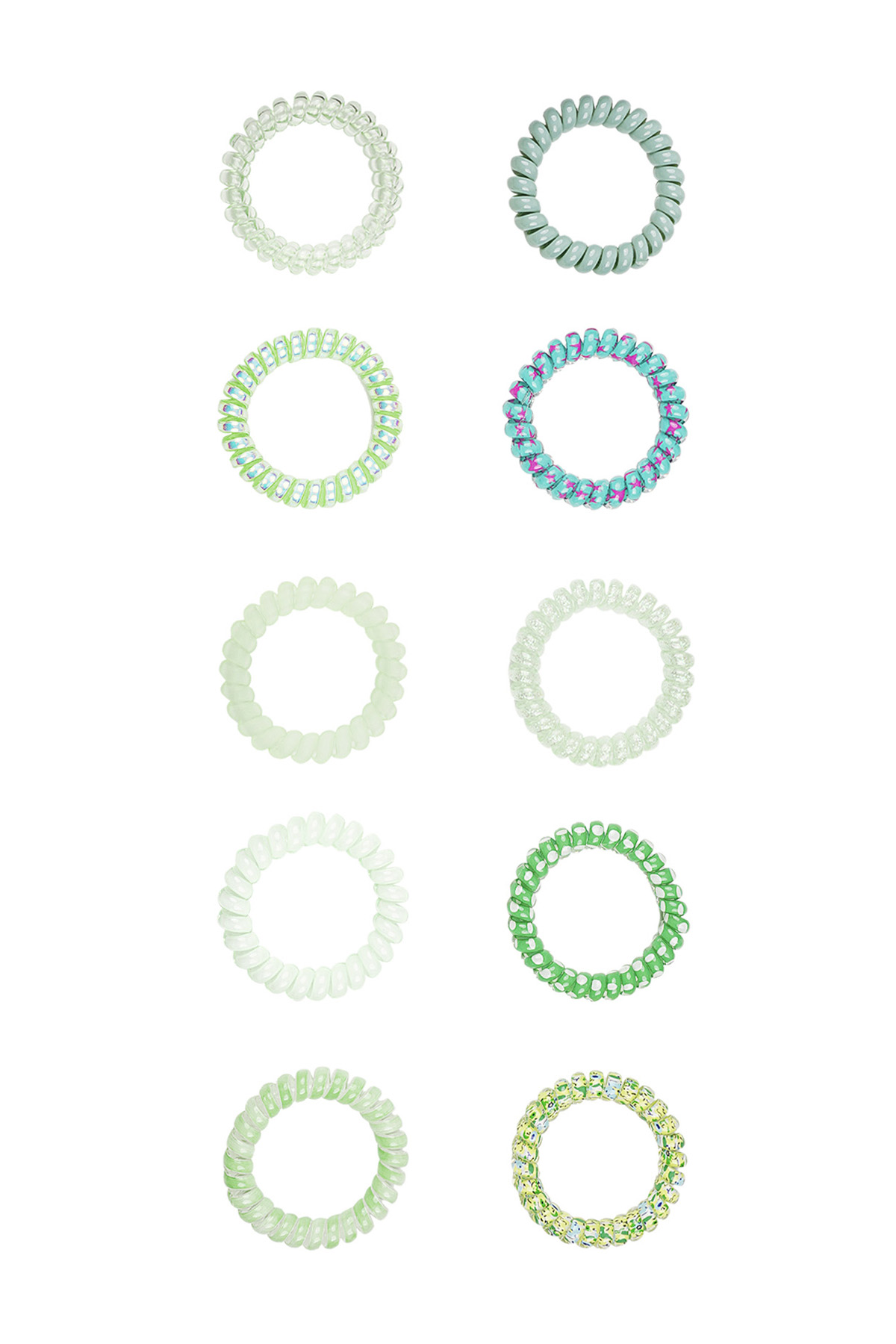 Twist elastic bands/bracelets 2