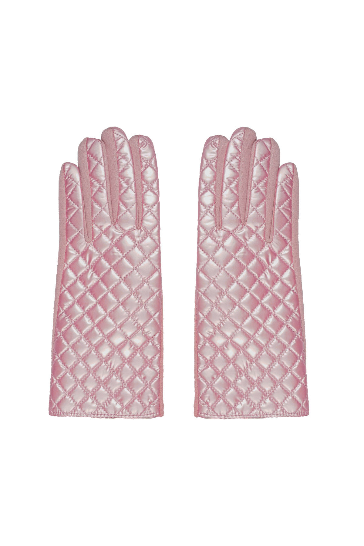 Gloves with stitched pattern 2