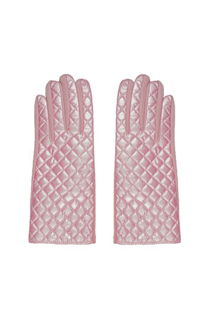 Gloves with stitched pattern h5