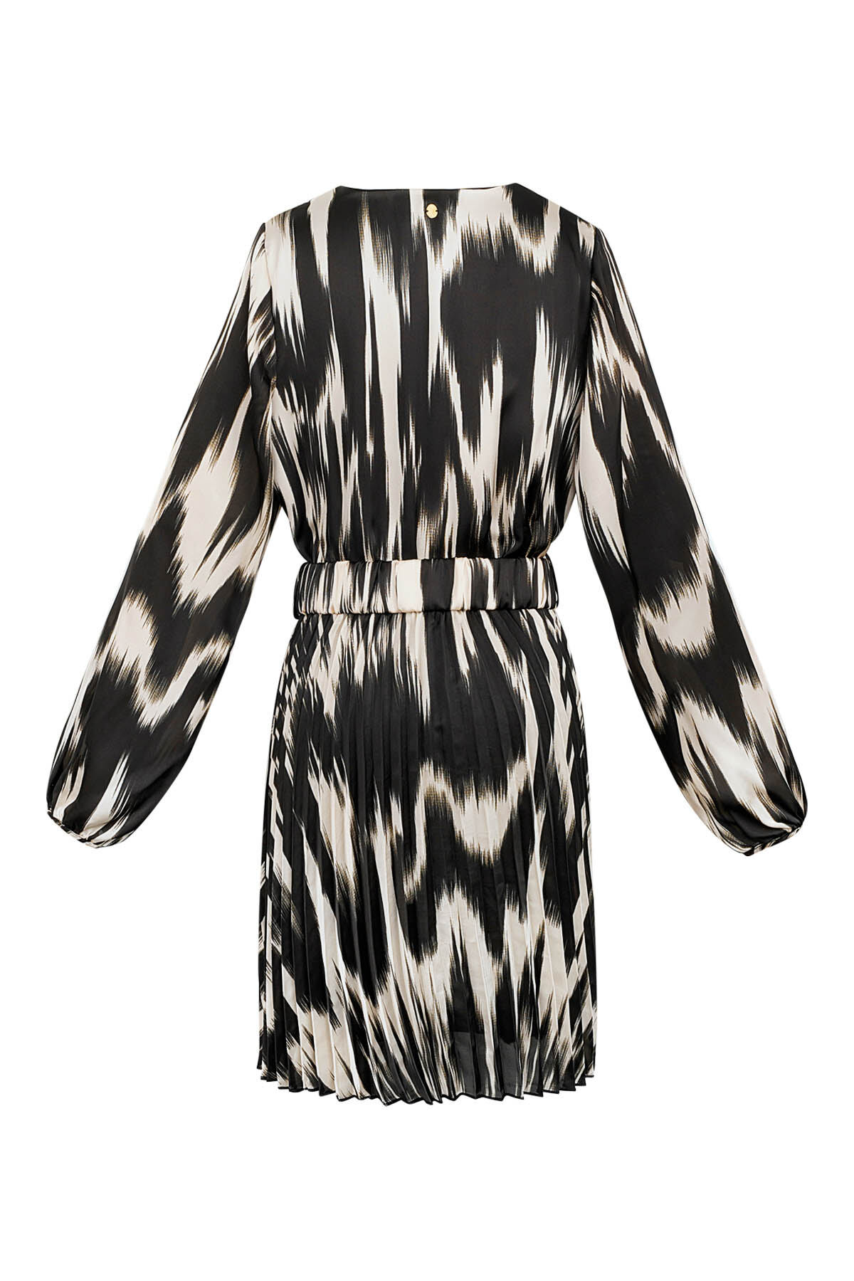 Robe imprimé rayures - noir/blanc h5Image2
