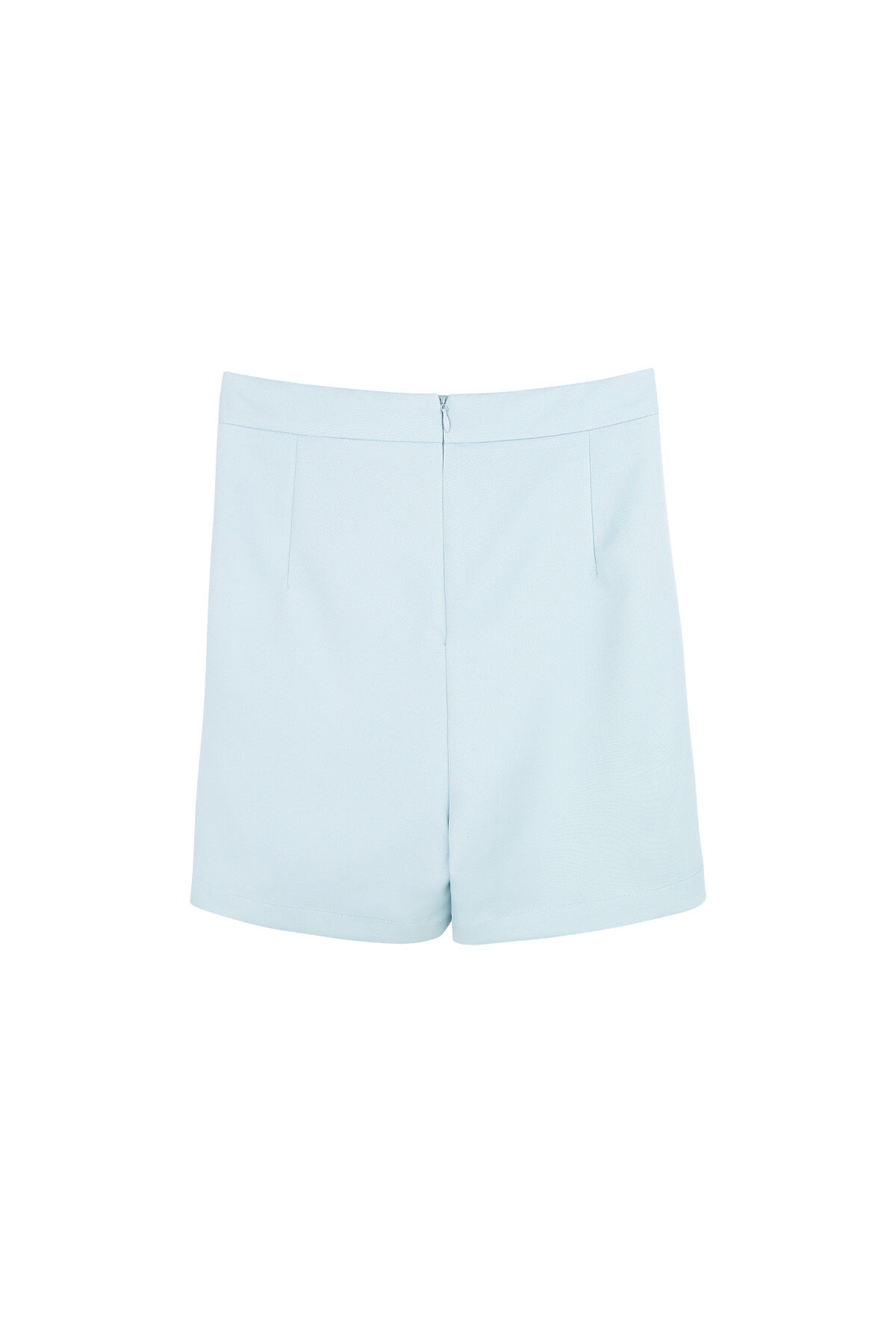 Falda Mini de Poliéster para Mujer Cintura Alta Bajo Asimétrico h5 Imagen2