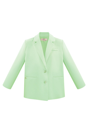 Poliéster Conjunto De Traje Para Mujer Chaqueta Corte Clásico h5 