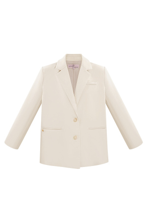 Polyester Women's Suit Set Blazer Classic Fit h5 