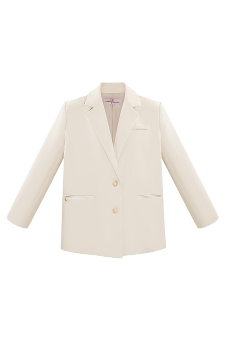 Polyester Damen Anzug-Set Blazer Classic Fit 2