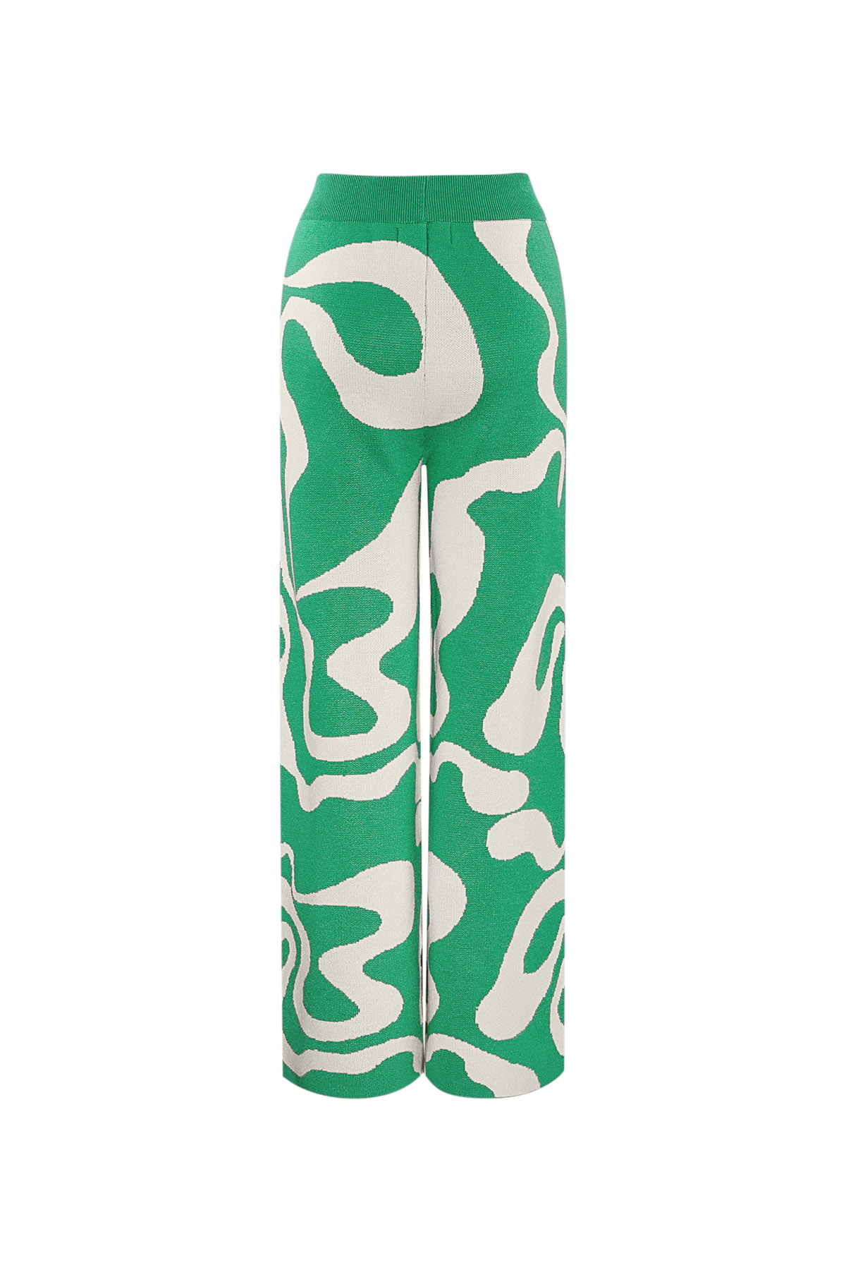 Pantaloni con stampa a righe organiche h5 Immagine2