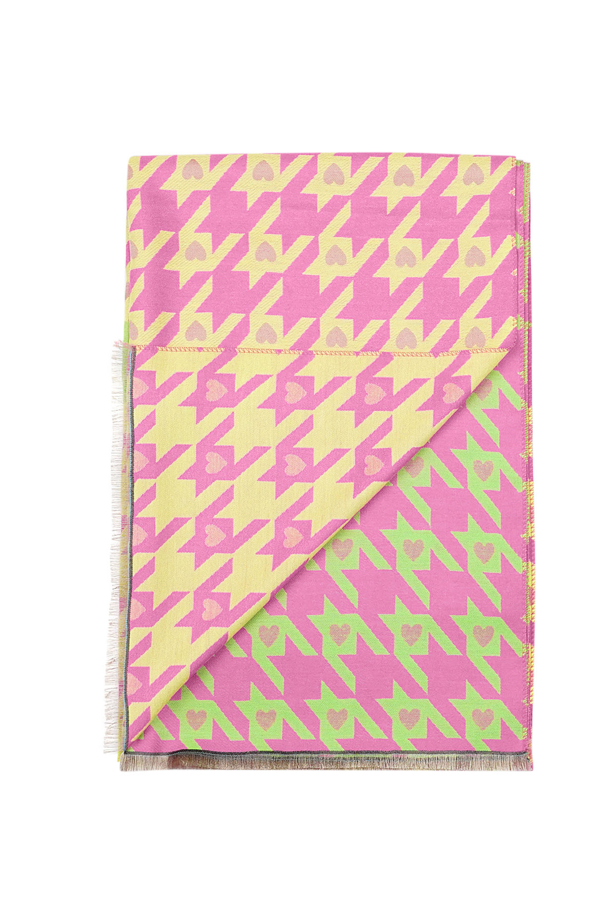 Sciarpa con cuore neon Immagine4