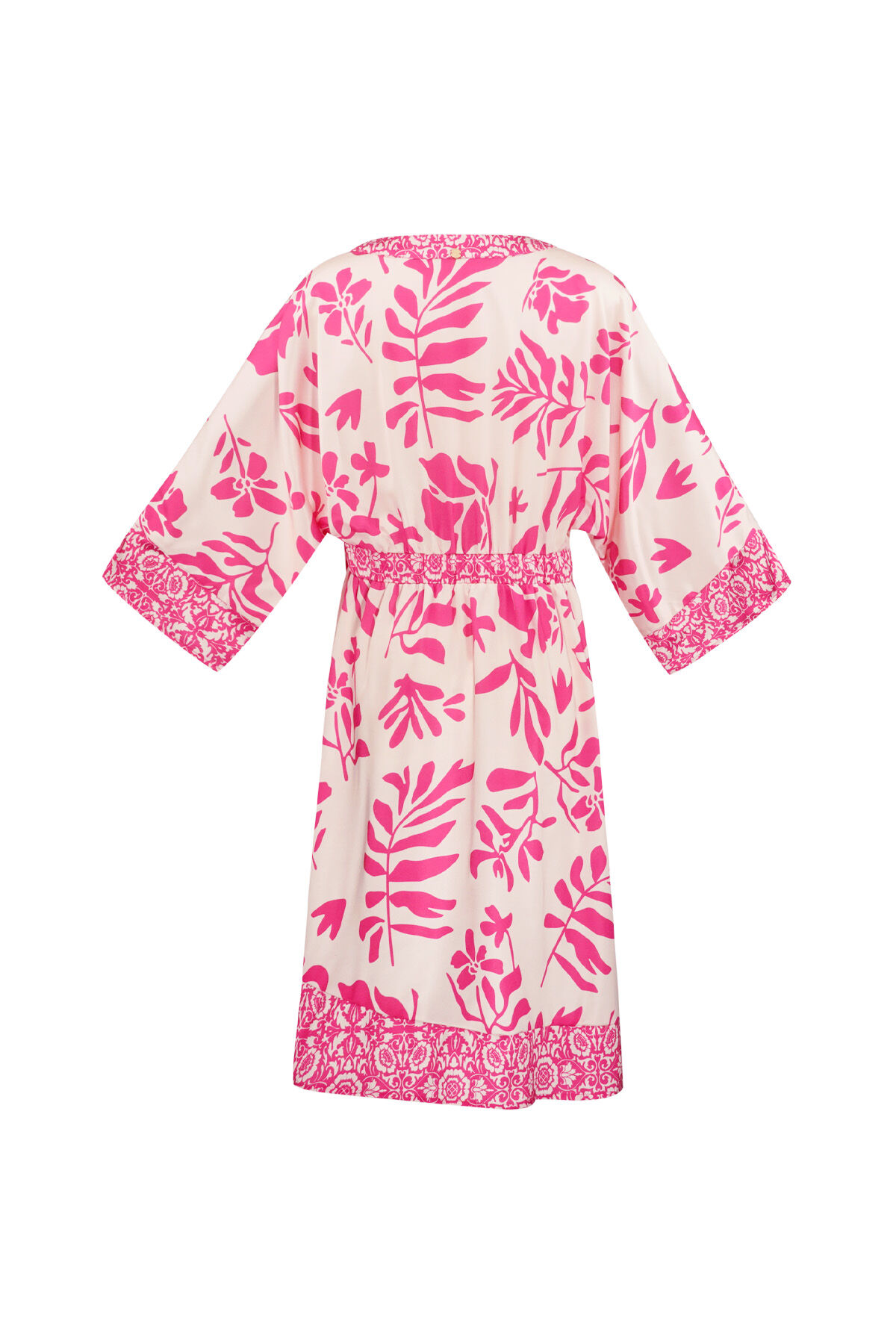 Polyester Women's Mini Dress Bohemian Floral Print Picture4