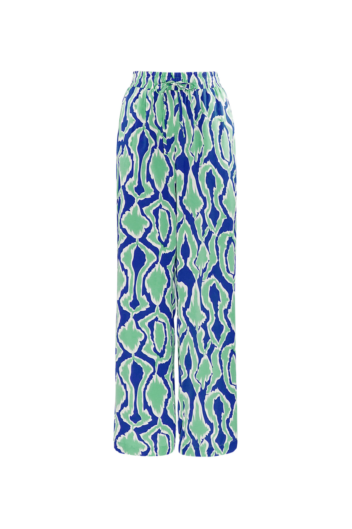 Woven Casual Women's Straight Pants Floral Print Spring/Summer 2