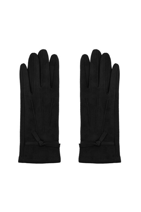 Schicke Handschuhe mit Bändern 2